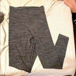 Grey high rise leggings